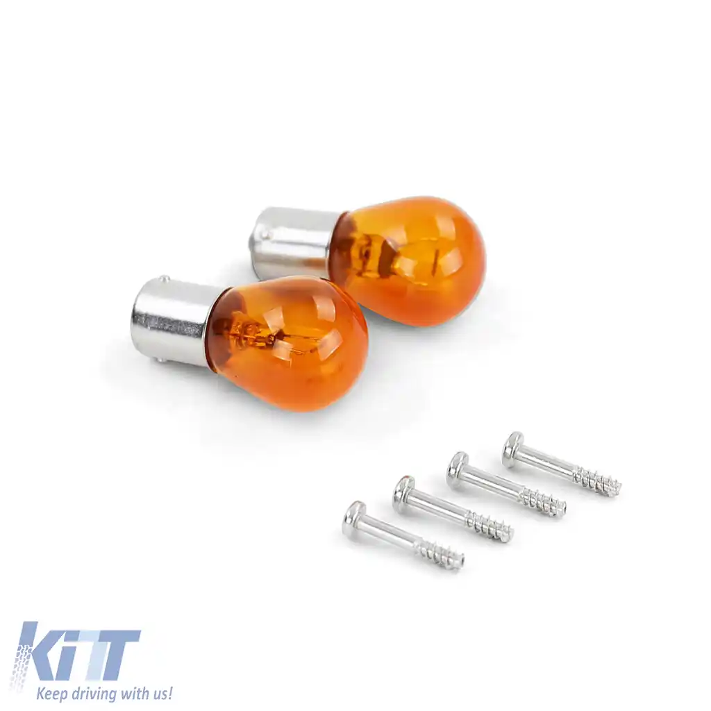 Indicatori frontali albi cu garnituri potrivite pentru Porsche 944 87-91 inclusiv S2 Turbo Cabrio-image-6193512