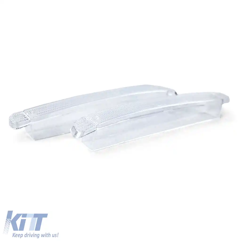 Indicatori frontali albi cu garnituri potrivite pentru Porsche 944 87-91 inclusiv S2 Turbo Cabrio-image-6193515