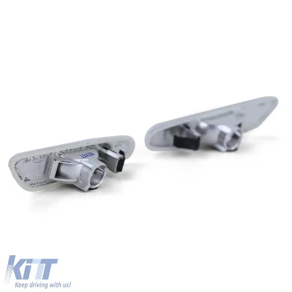Indicatori laterali albi pereche potriviți pentru BMW X1 E84 din 09 1 Series E81 E87 04-12-image-6257123