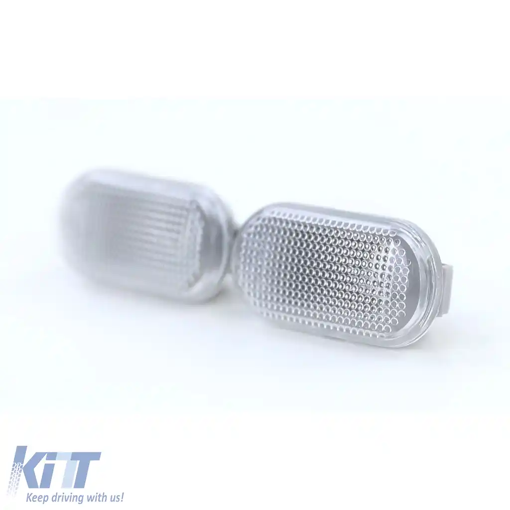 Indicatori laterali albi pereche potriviți pentru Nissan Micra K12 350Z Note E11 Navara Qashqai-image-6276513