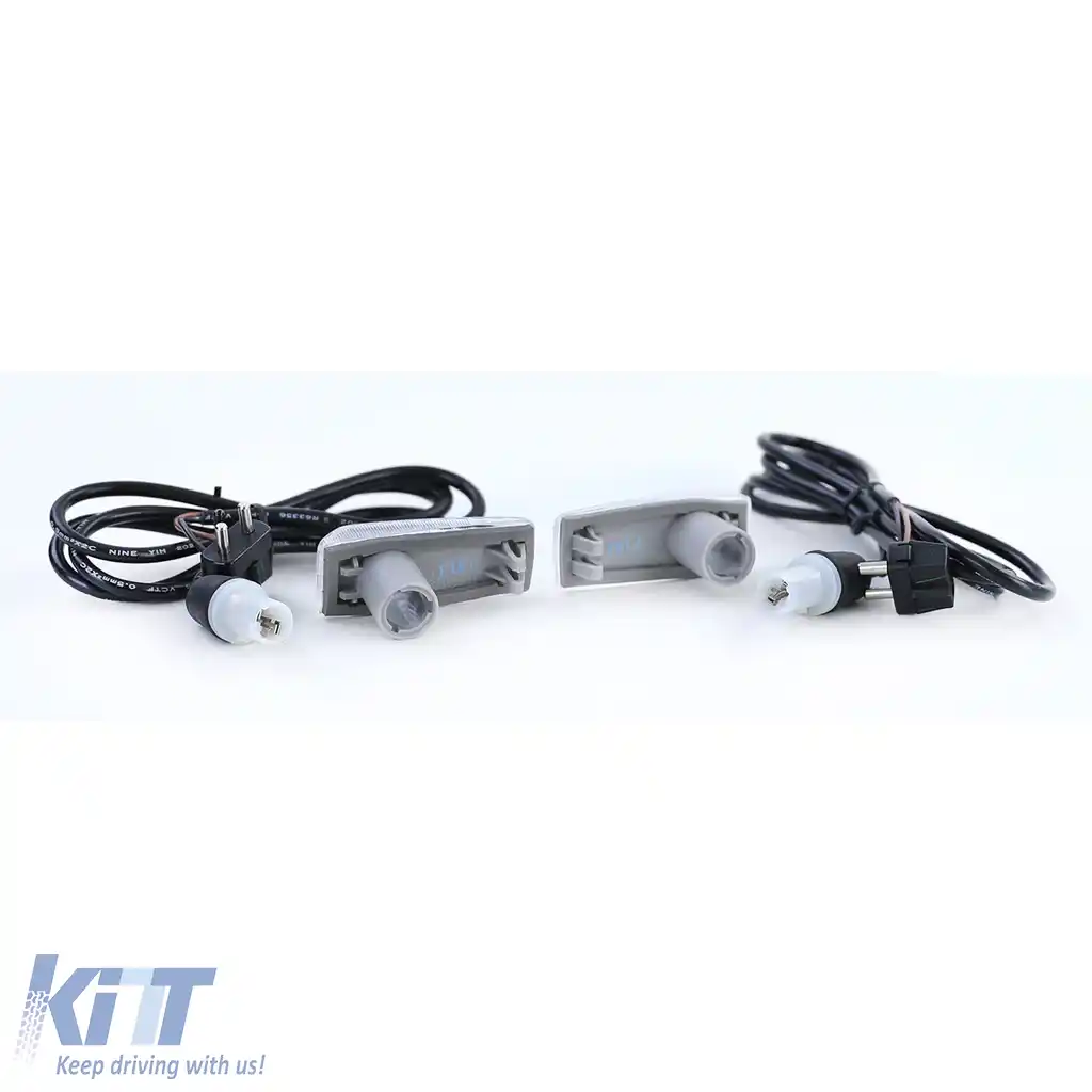 Indicatori laterali albi pereche potrivite pentru Mercedes C-Class W202 SL R129 W140 190 W201-image-6192920