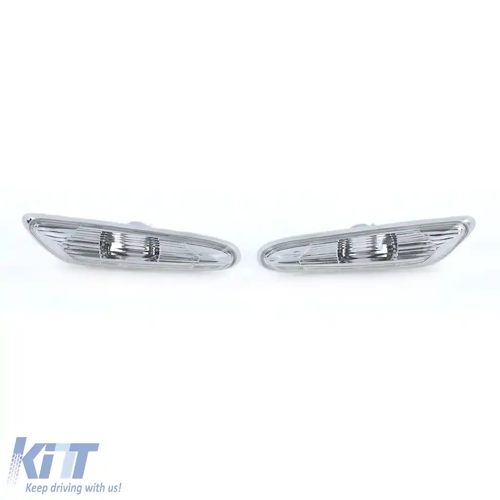 Indicatori laterali albi pereche stânga dreapta potriviți pentru BMW Seria 1 E81 E87 04-12-image-6210220