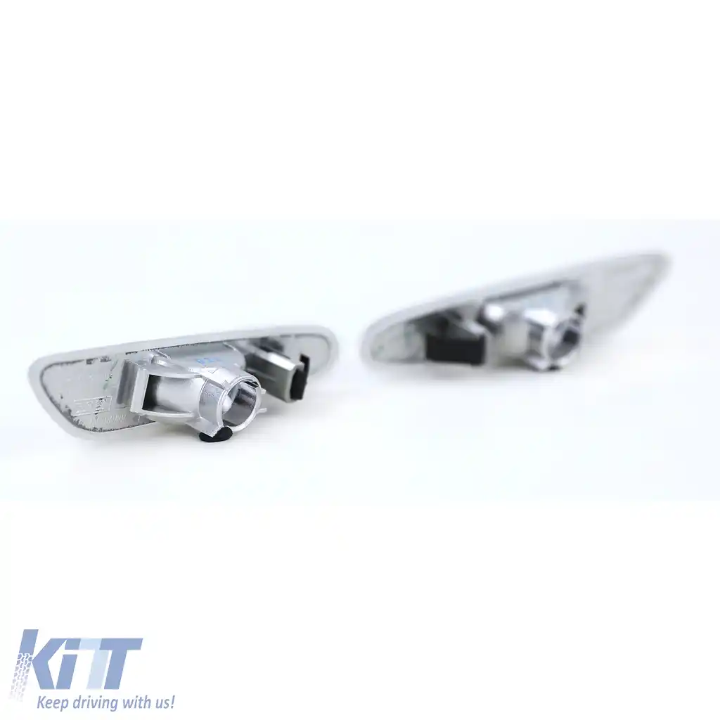 Indicatori laterali albi pereche stânga dreapta potriviți pentru BMW Seria 1 E81 E87 04-12-image-6210222