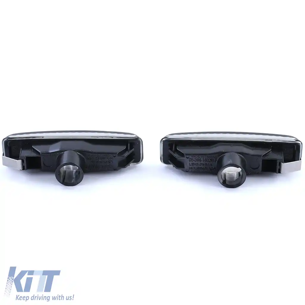 Indicatori laterali Black Smoke potriviți pentru BMW Seria 5 E39 Sedan Touring 1995-2003-image-6194287