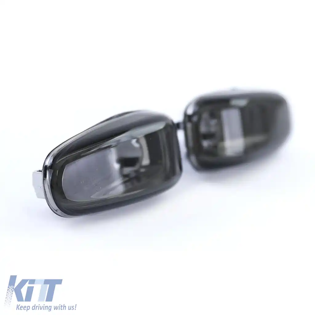 Indicatori laterali din sticlă clară fumurie pentru Mercedes W210 SLK R170 Sprinter Vito-image-6209373