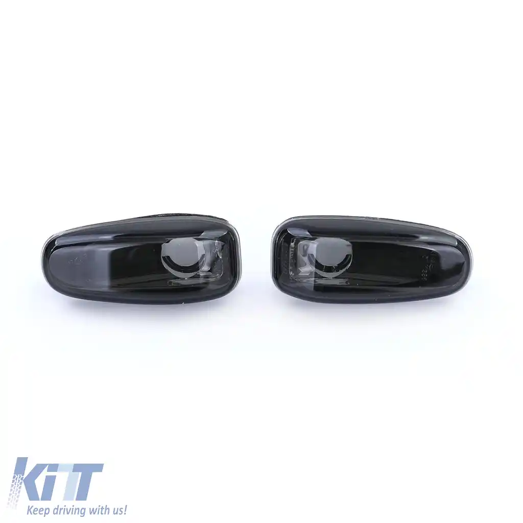 Indicatori laterali din sticlă clară fumurie pentru Mercedes W210 SLK R170 Sprinter Vito-image-6209374