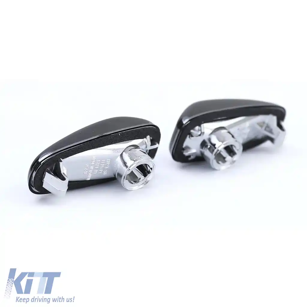 Indicatori laterali din sticlă clară fumurie pentru Mercedes W210 SLK R170 Sprinter Vito-image-6209376