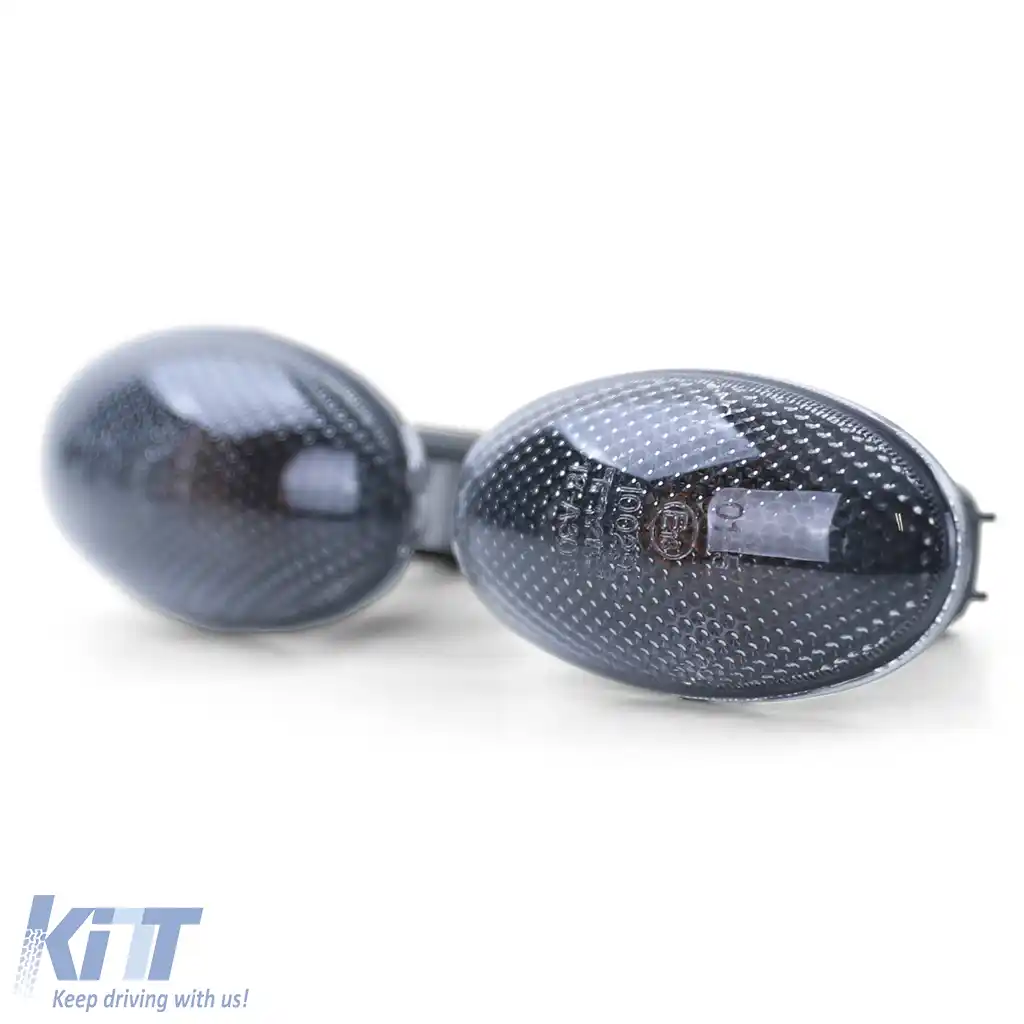 Indicatori laterali fumurii negri pereche potriviți pentru Suzuki Swift Grand Vitara Opel Agila B-image-6199045