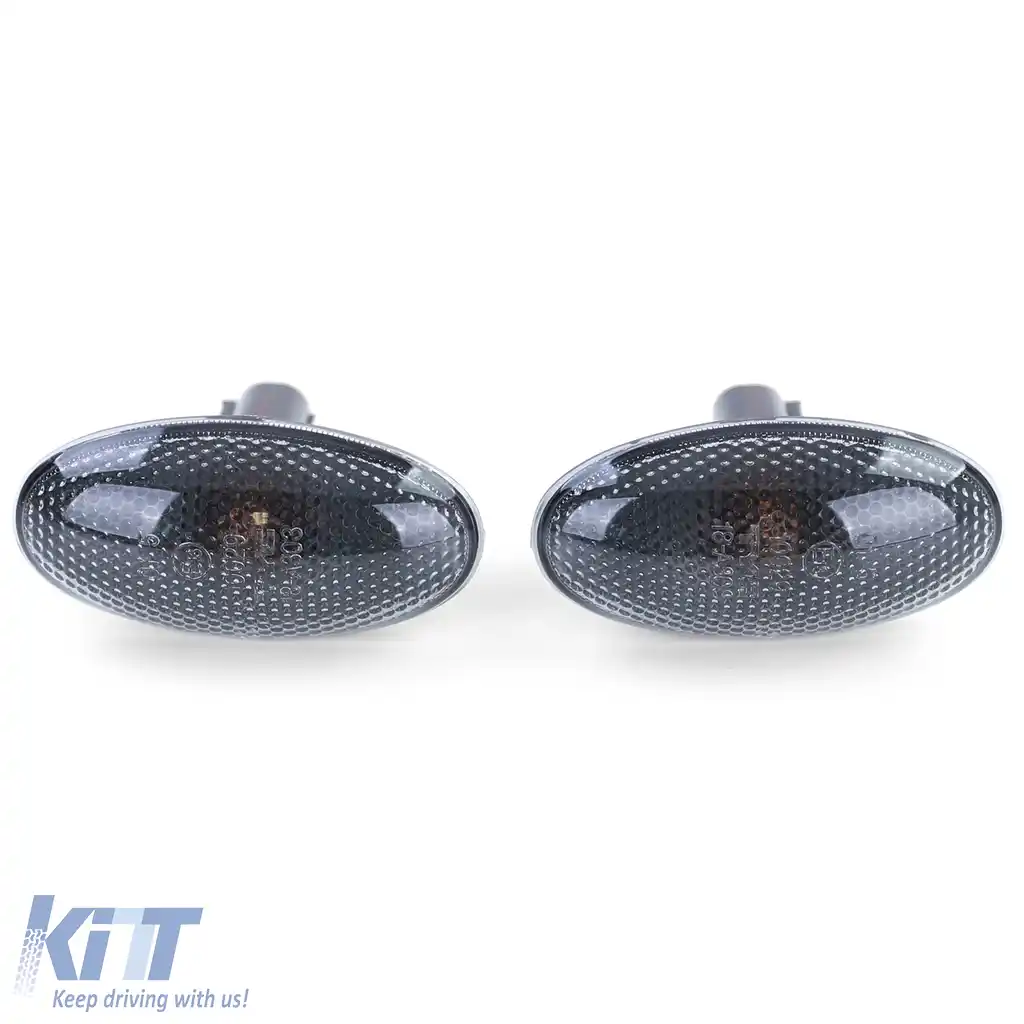 Indicatori laterali fumurii negri pereche potriviți pentru Suzuki Swift Grand Vitara Opel Agila B-image-6199047