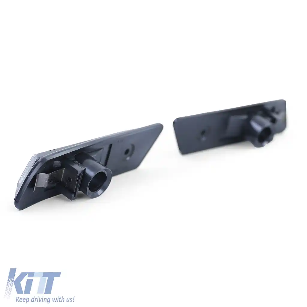 Indicatori laterali fumuriu negru pereche potriviți pentru BMW Seria 3 E36 90-96 + Seria 5 E34 88-95-image-6210596