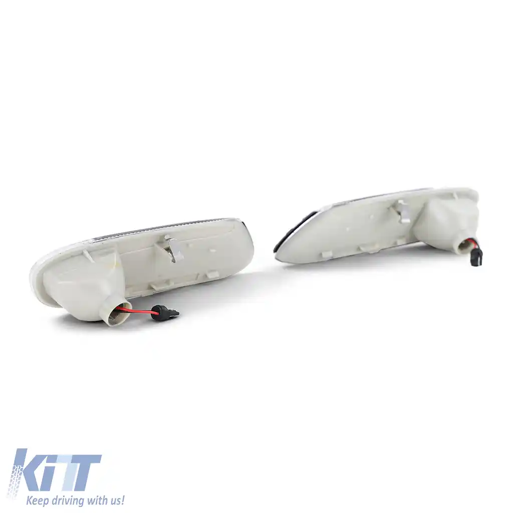 Indicatori laterali LED cu margine neagră, potriviți pentru Mini One Cooper F55 F56 F57 2014-2021-image-6200010