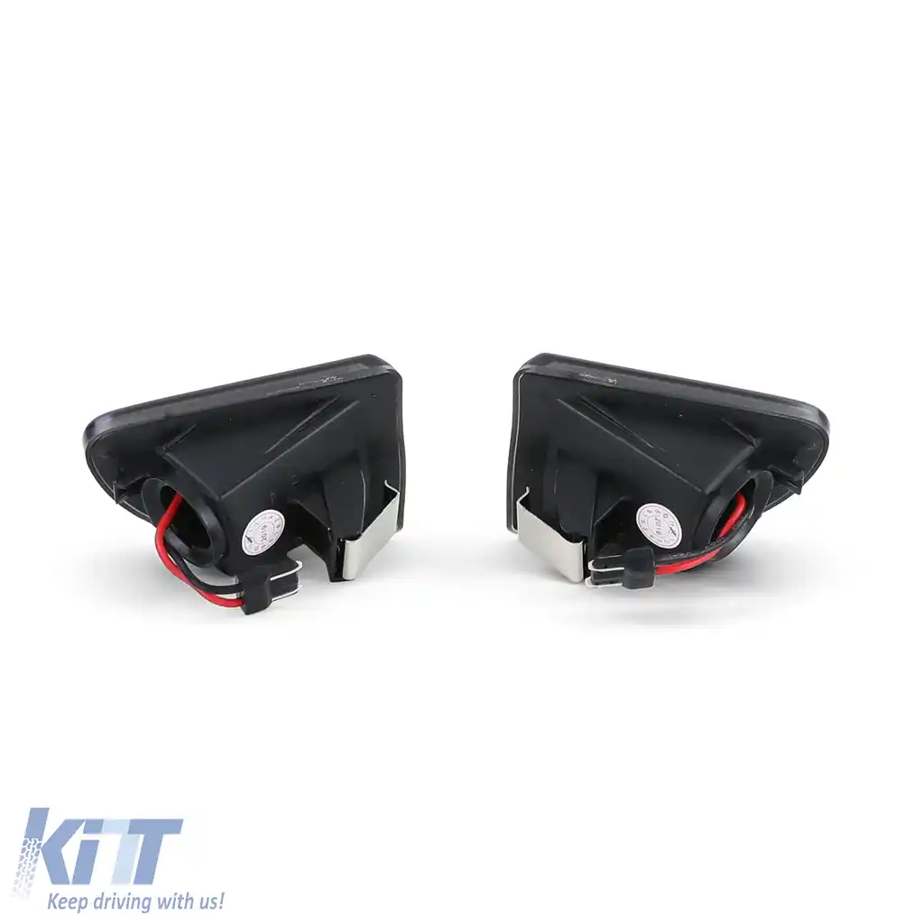 Indicatori laterali LED negri potriviți pentru Smart Fortwo Cabrio Coupe 451 07-15-image-6204466
