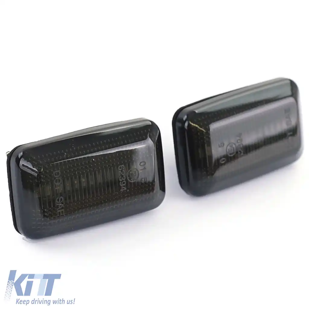 Indicatori laterali LED negri potriviți pentru Porsche 959 964 968 993 924 944 911-image-6328669