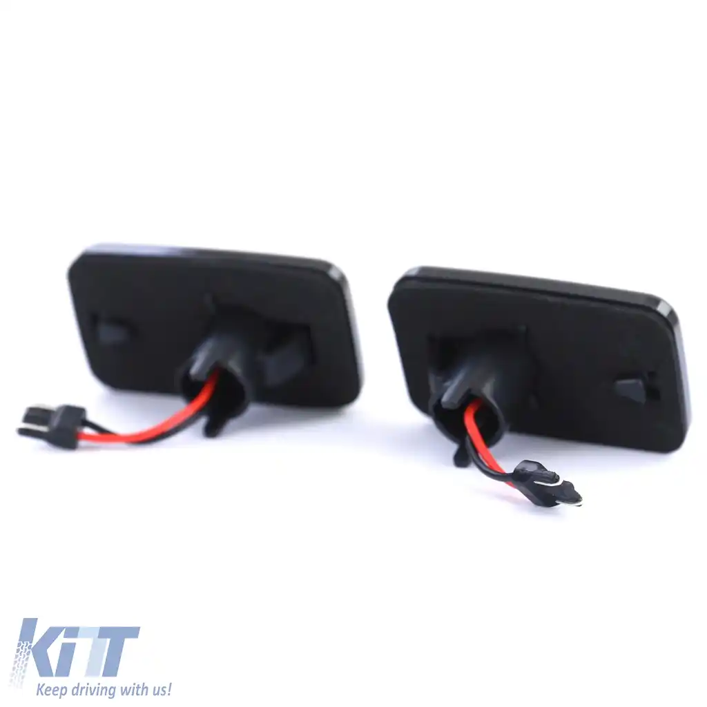 Indicatori laterali LED negri potriviți pentru Porsche 959 964 968 993 924 944 911-image-6328674