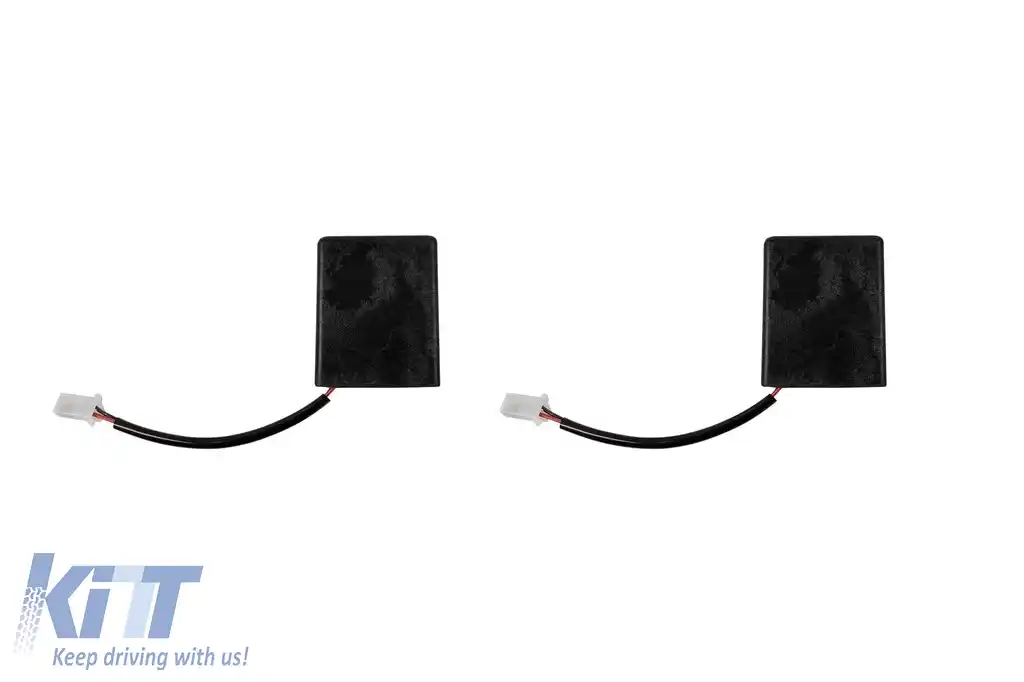 Indicatori laterali LED potriviți pentru Mercedes G-Class W463 cu design W464 și bază cromată-image-6148022
