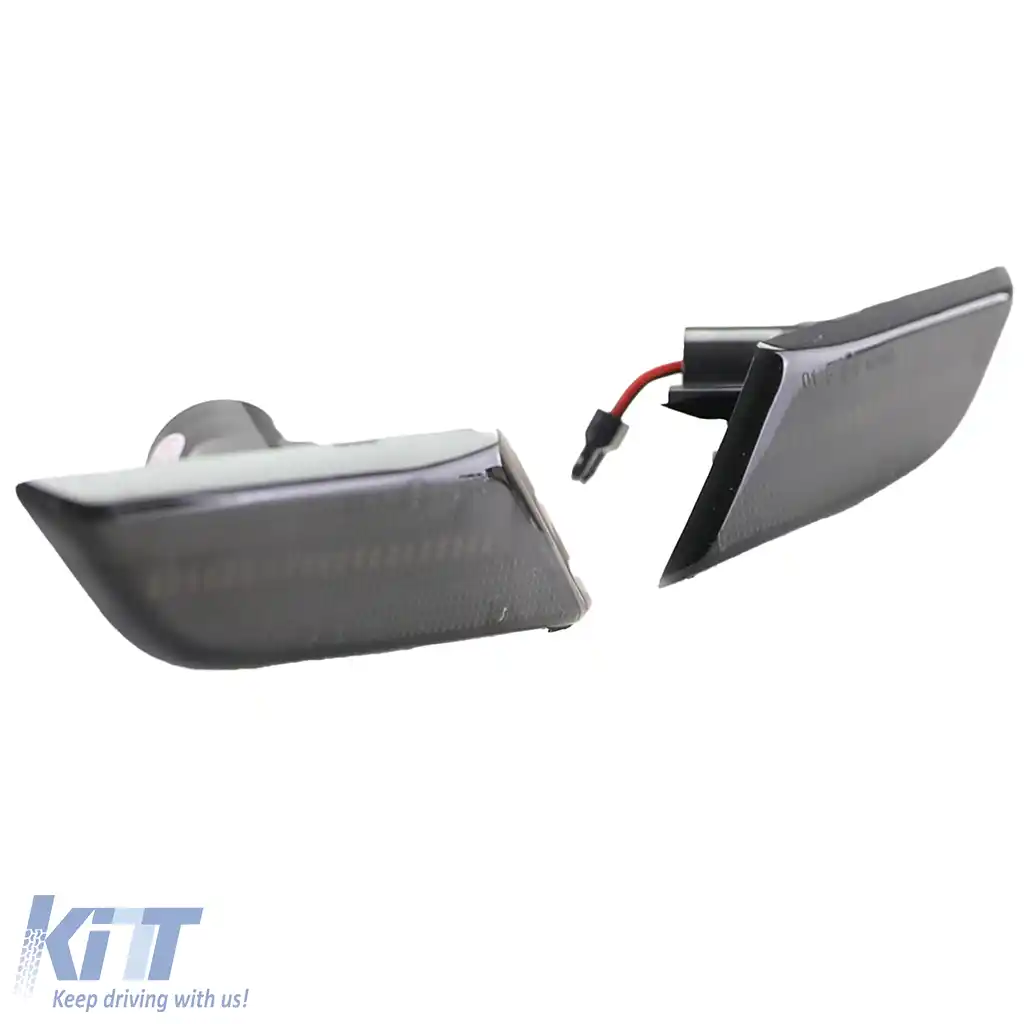 Indicatori laterali LED STRIPE negri potriviți pentru VW T6.1 din 2020-image-6206725