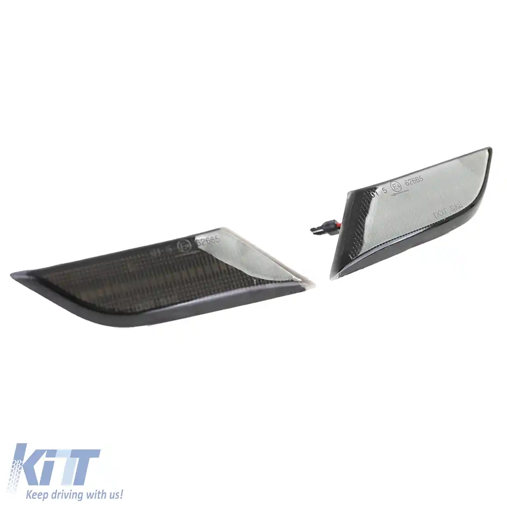 Indicatori laterali LED STRIPE negri potriviți pentru VW T6.1 din 2020-image-6206727