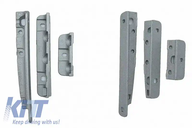 Șine de acoperiș potrivite pentru Land Rover Range Rover Sport L494 2013-2018 Flush-Rails Aluminiu Argintiu 2 Piese-image-6316626