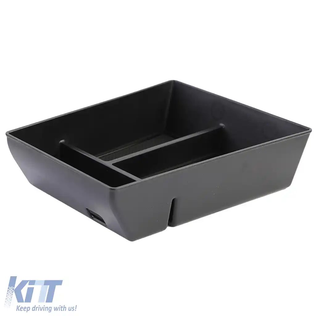 Insert de compartiment de stocare în cotiera centrală potrivit pentru BMW X5 G05 X6 G06 X7 G07-image-6203274