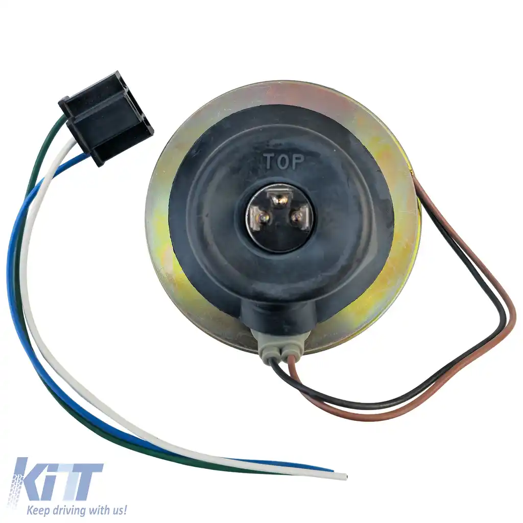 Insert de far H4 cu nervuri de 10cm E-aprobat 12V universal pentru motocicletă-image-6259127