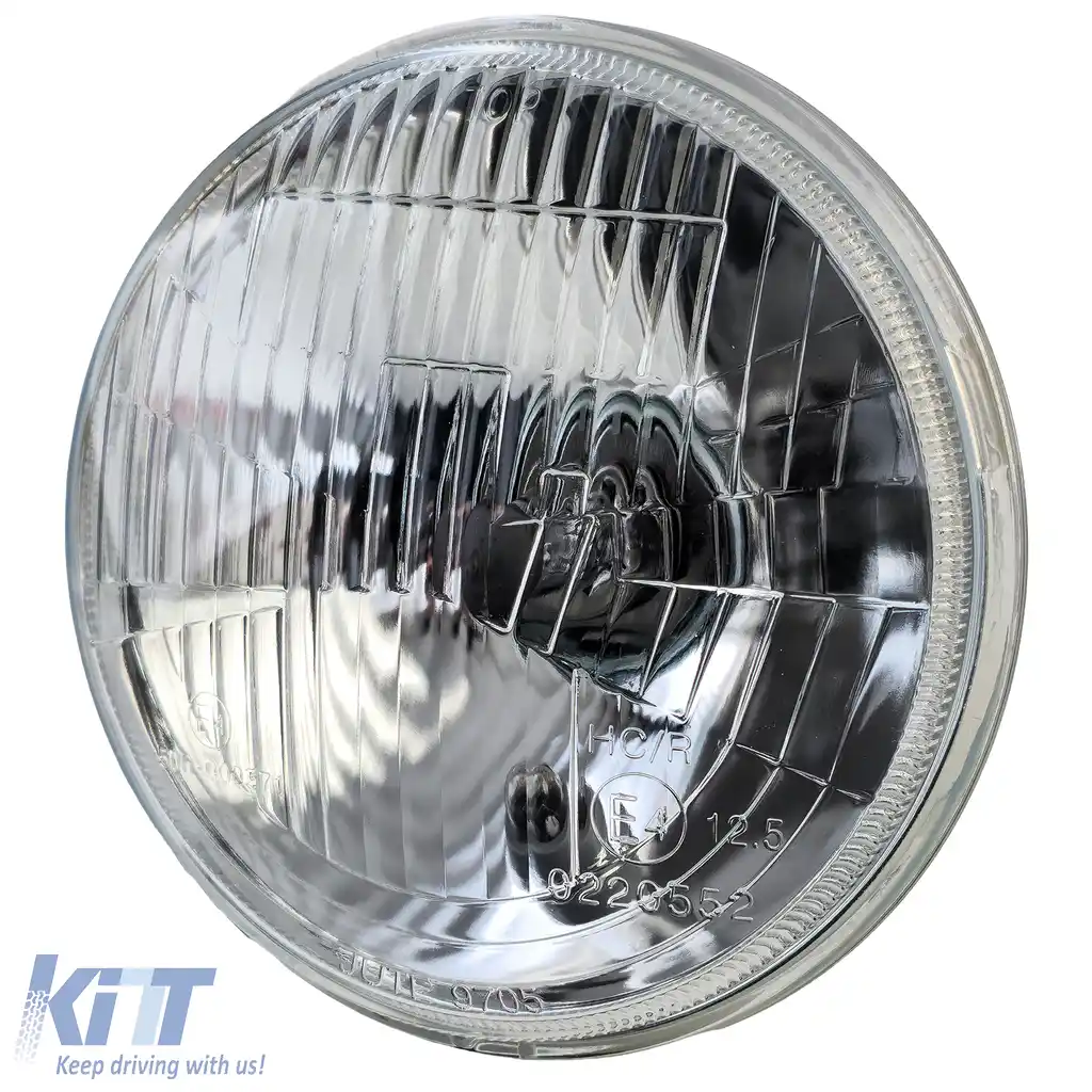 Insert de far H4 cu nervuri de 13.5cm 