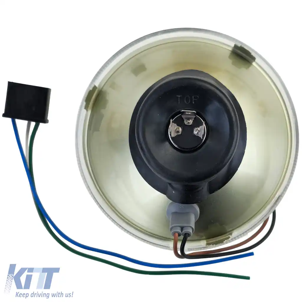 Insert de far H4 cu nervuri de 13.5cm 