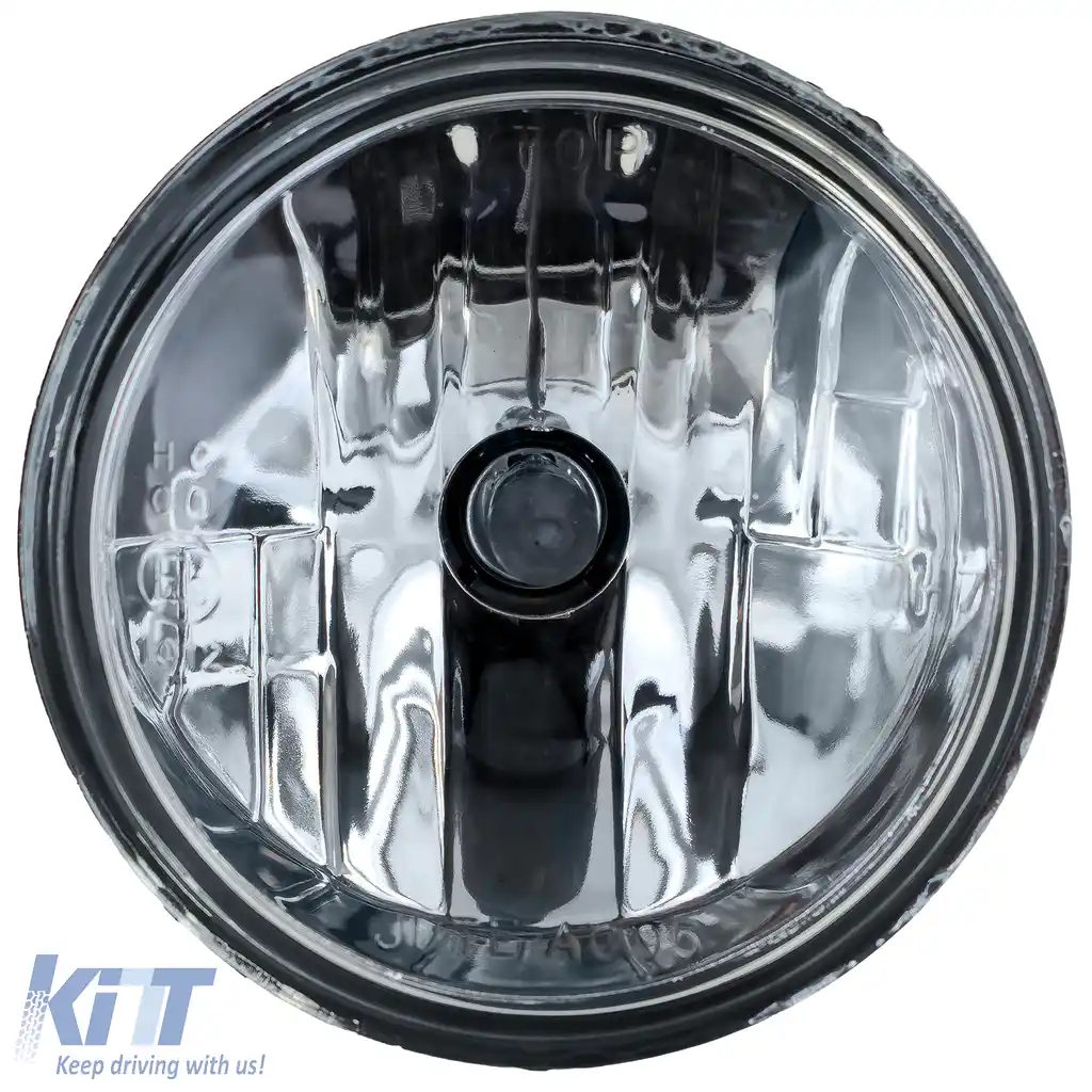 Insert de far H4 de 10cm, sticlă clară, aprobat E, 12V, universal pentru motociclete