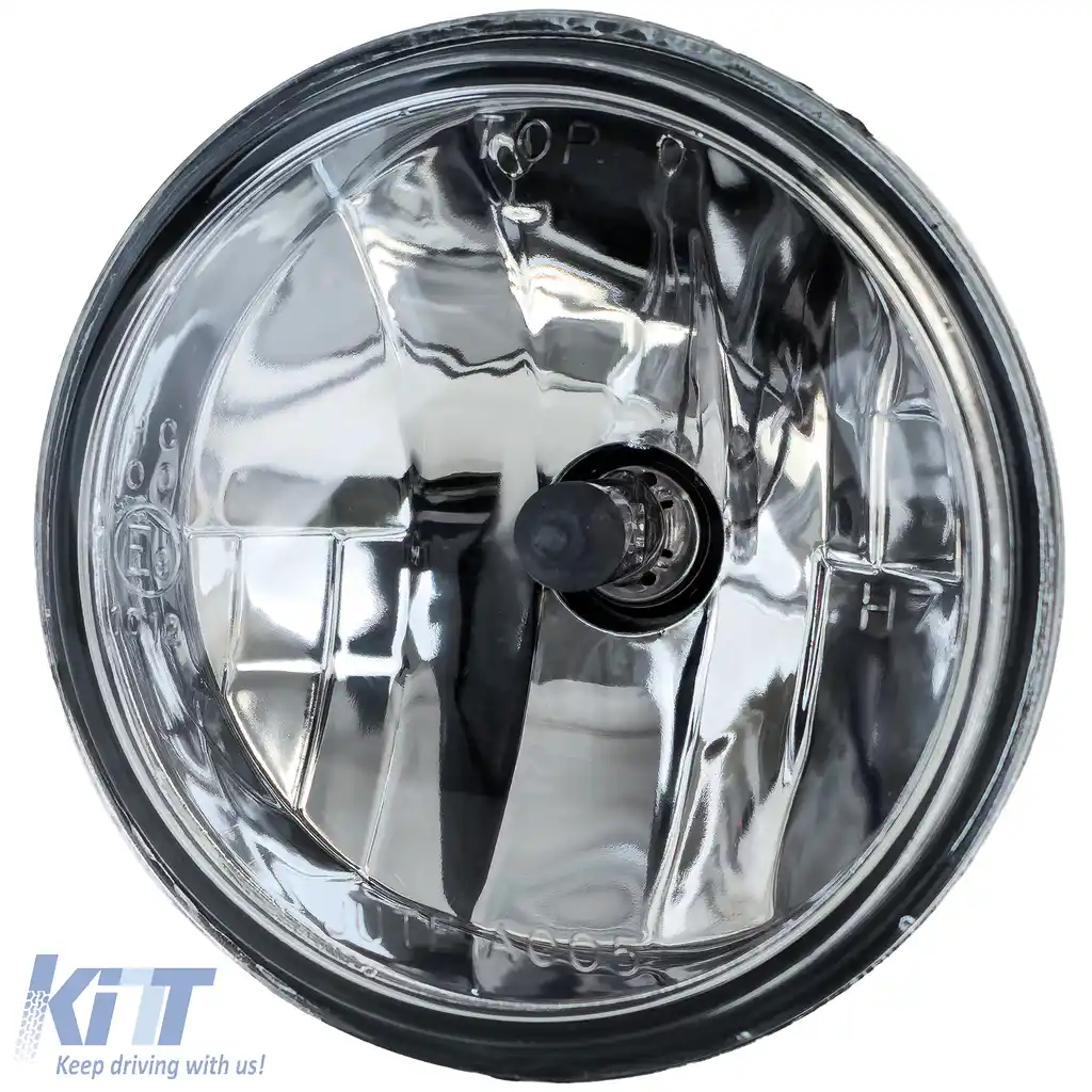 Insert de far H4 de 10cm, sticlă clară, aprobat E, 12V, universal pentru motociclete-image-6259115