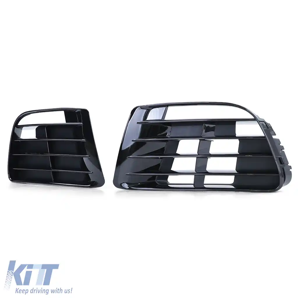 Insert de grilă pentru bara de protecție stânga dreapta, potrivit pentru Golf 6 09-12 cu bara de protecție R20-image-6196876