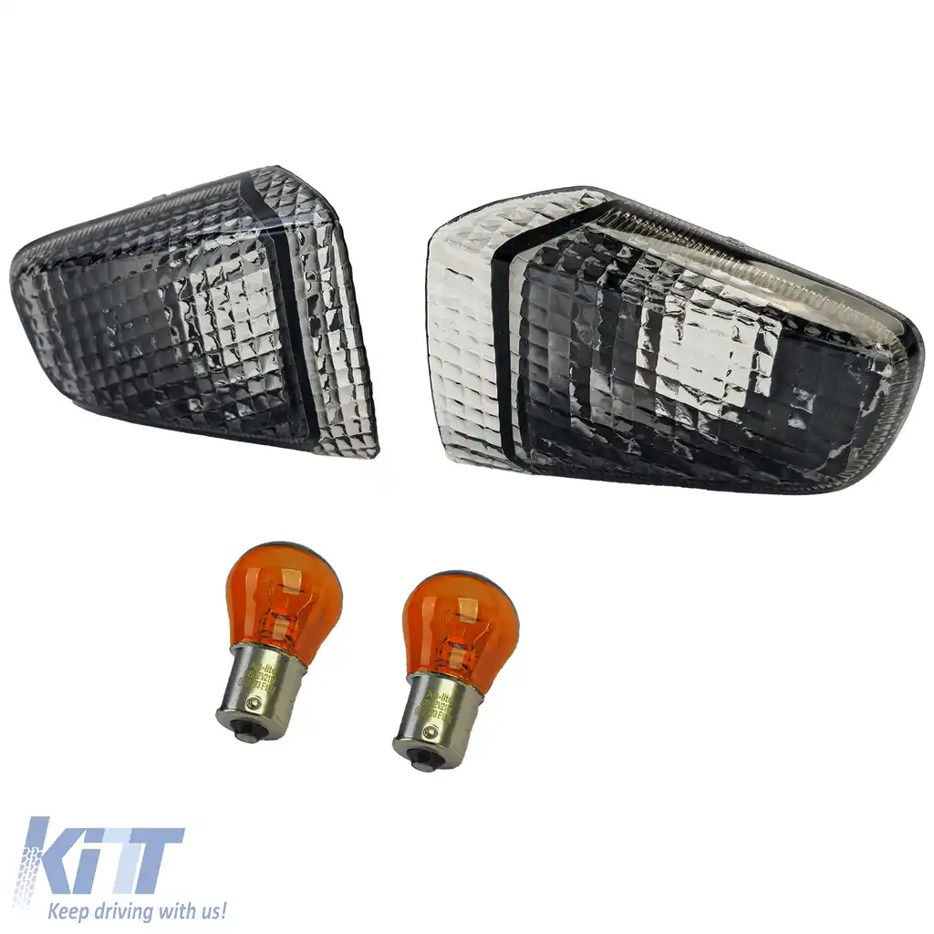 Insert de semnalizare pentru motocicletă spate fumuriu, potrivit pentru Honda VFR 750 SC36 1990-1997