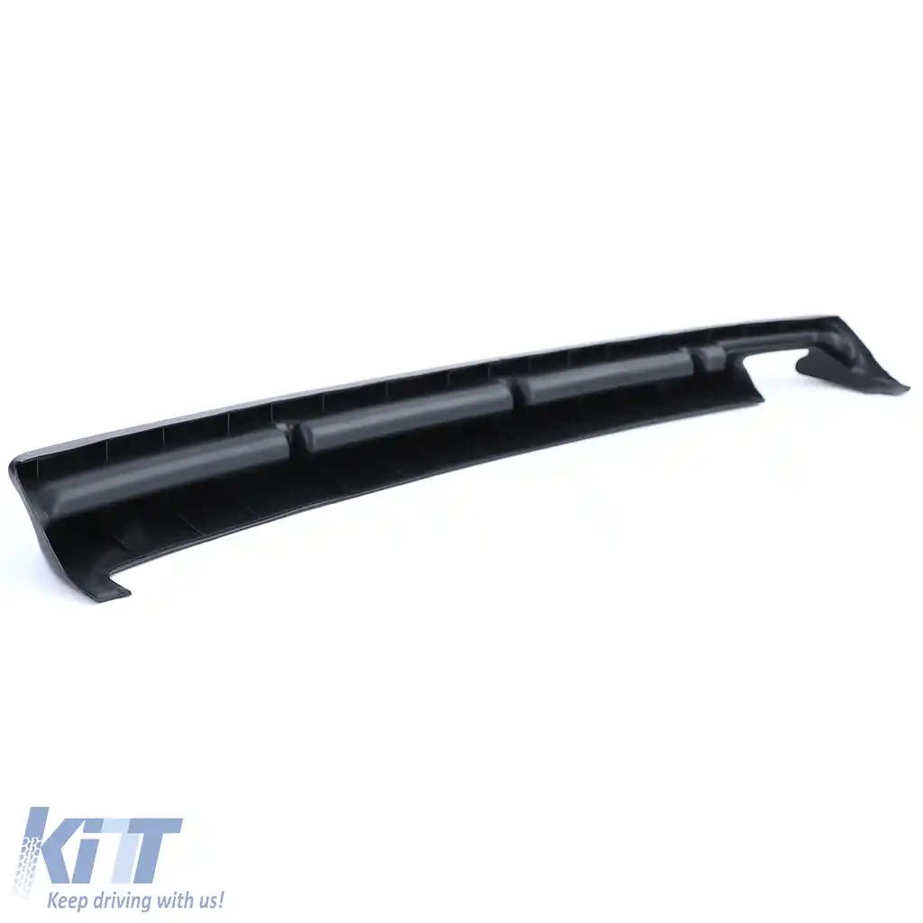 Insert difuzor spate sport cu țeavă dublă stânga, potrivit pentru BMW Seria 3 E36 90-99-image-6192059