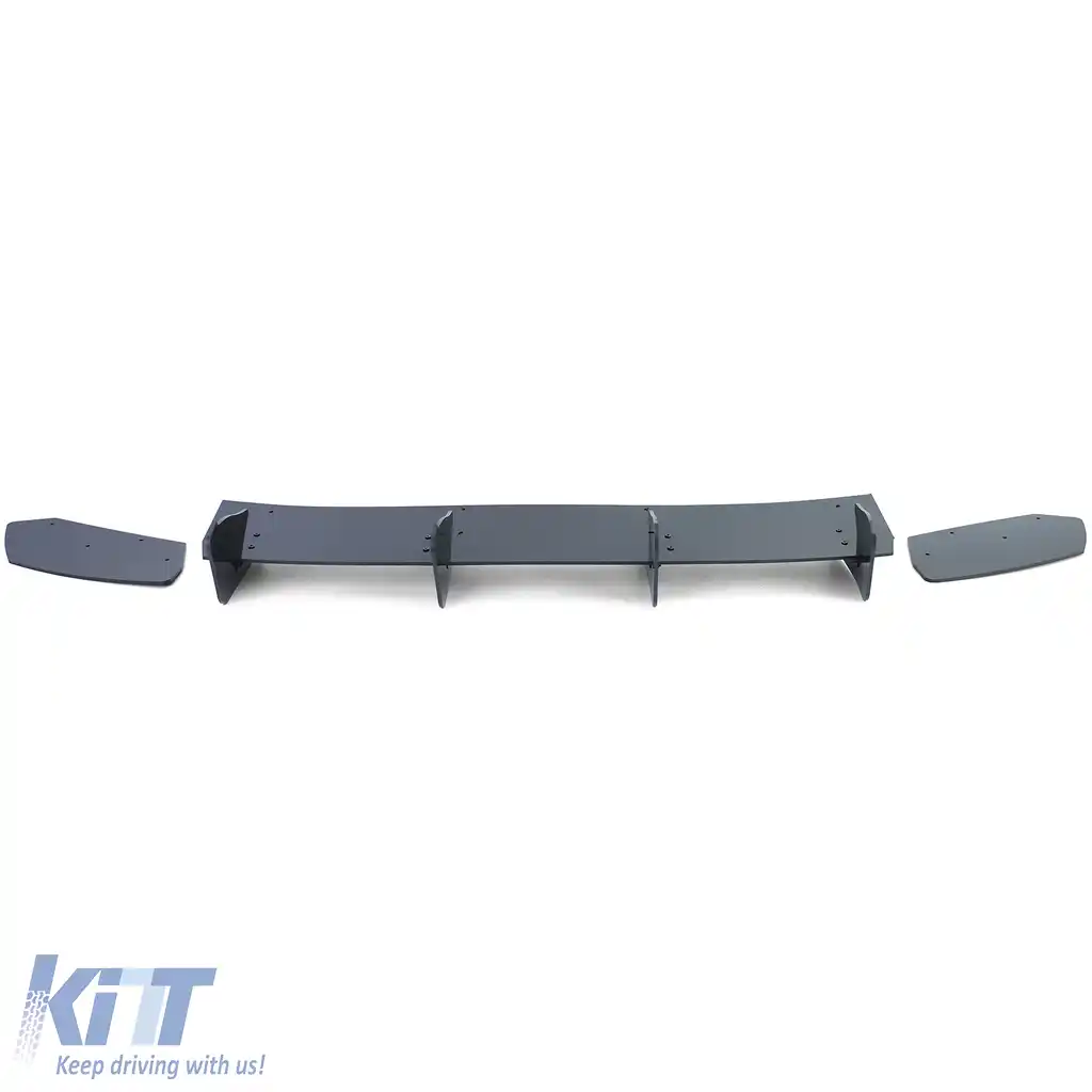 Insert difuzor spate sport cu splitter negru lucios, potrivit pentru Seat Leon 3 5F Cupra 12-16-image-6197022