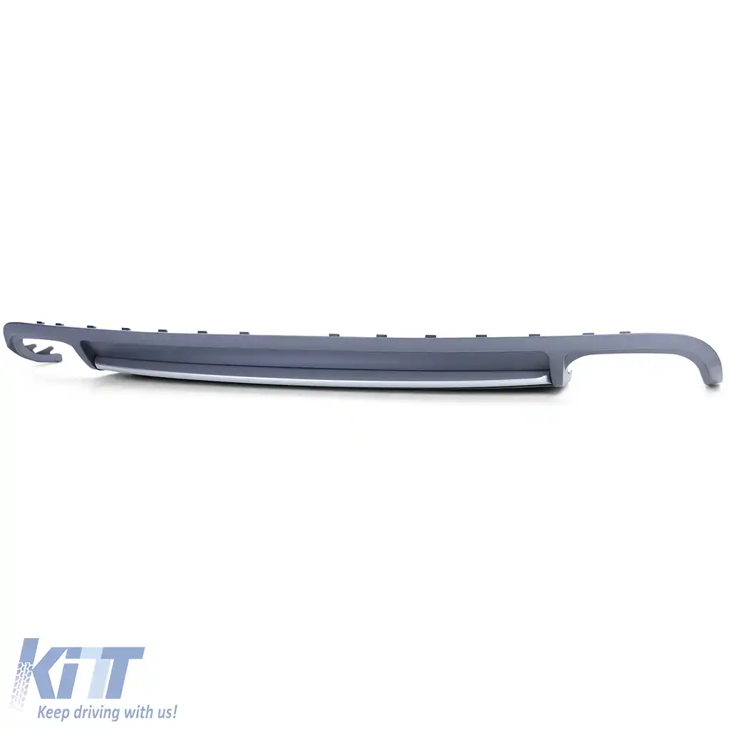 Insert difuzor spate sport pentru bara de protecție Audi A4 B8 Sedan Avant 07-11-image-6257527