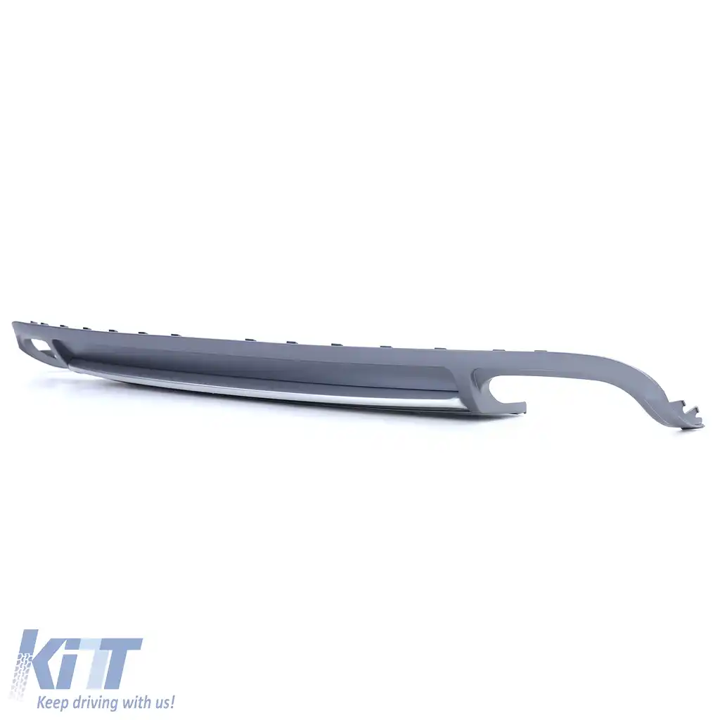 Insert difuzor spate sport pentru bara de protecție Audi A4 B8 Sedan Avant 07-11-image-6257528