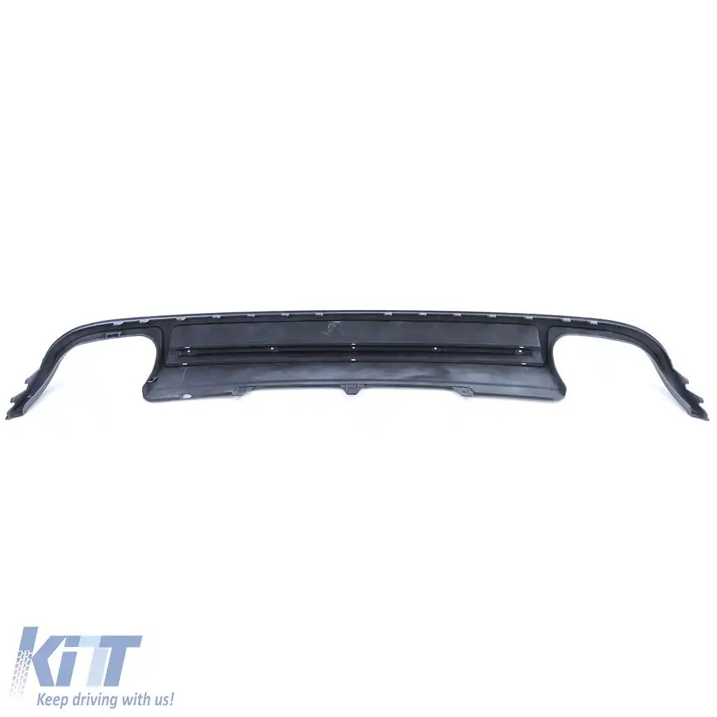 Insert difuzor spate sport pentru bara de protecție Audi A4 B8 Sedan Avant 07-11-image-6257531