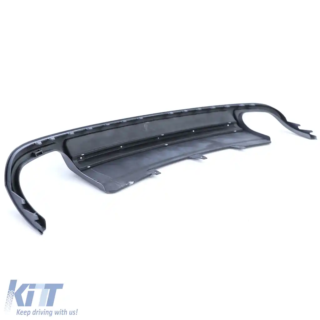 Insert difuzor spate sport pentru bara de protecție Audi A4 B8 Sedan Avant 07-11-image-6257532