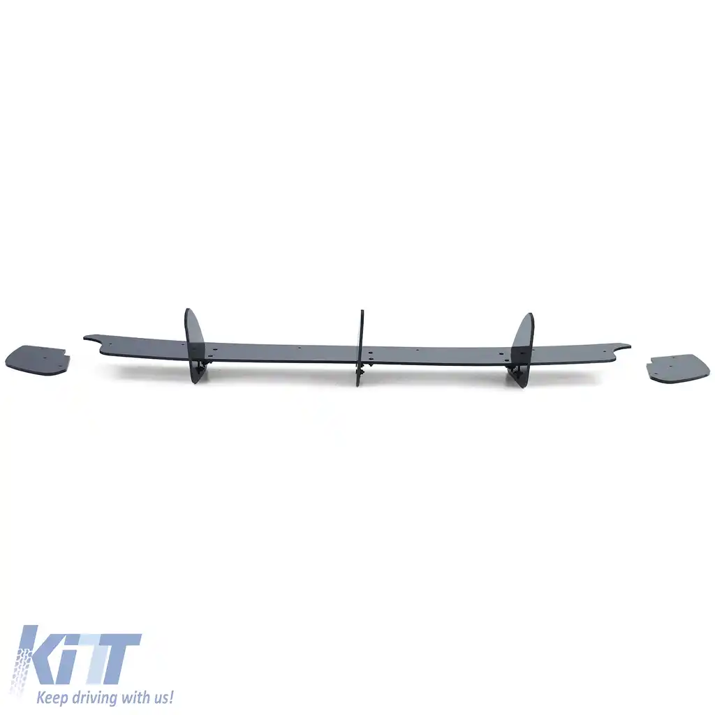 Insert difuzor spate sport, splitter, negru lucios, potrivit pentru VW Golf 6 GTI 08-13-image-6206459