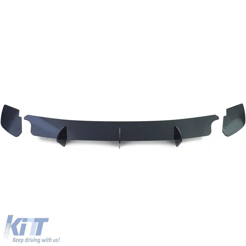 Insert difuzor spate sport, splitter, negru lucios, potrivit pentru VW Golf 6 GTI 08-13-image-6206460