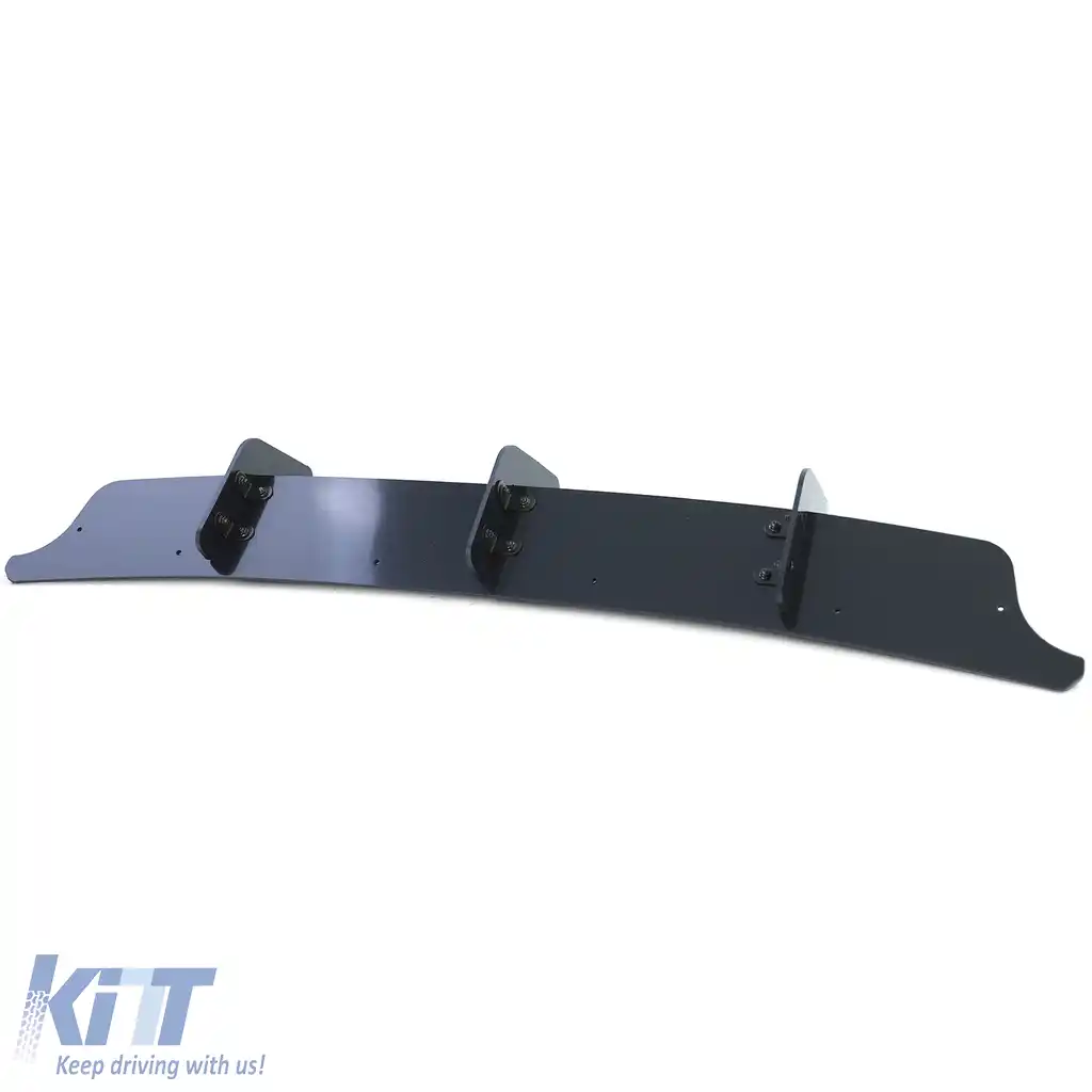 Insert difuzor spate sport, splitter, negru lucios, potrivit pentru VW Golf 6 GTI 08-13-image-6206464