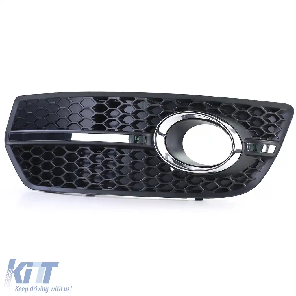 Inserts grilaj fagure pentru bara de protecție, potrivite pentru Audi Q5 8R 09-12 cu S-Line-image-6197039