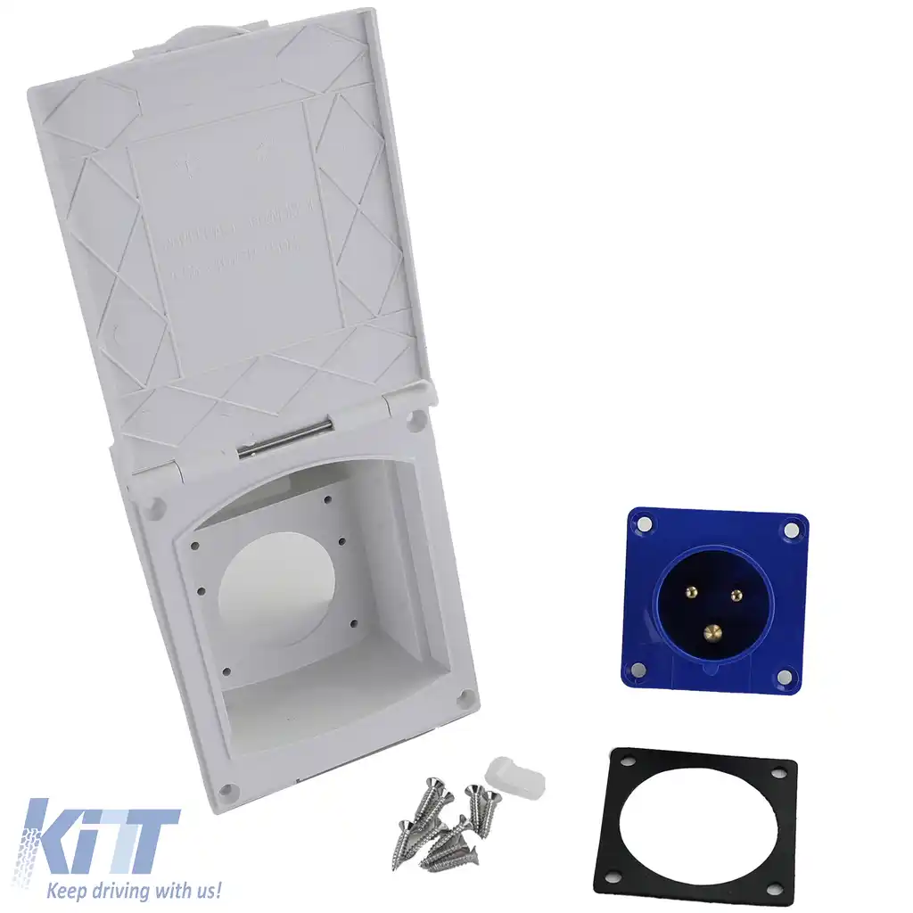 Instalare motorhome caravan CEE 16A 230V priză de intrare caravană IP44-image-6203205