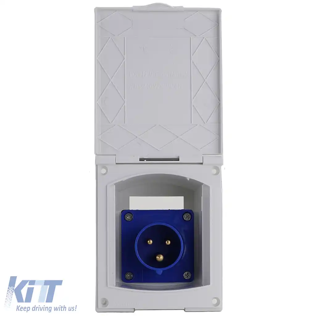 Instalare motorhome caravan CEE 16A 230V priză de intrare caravană IP44-image-6203206
