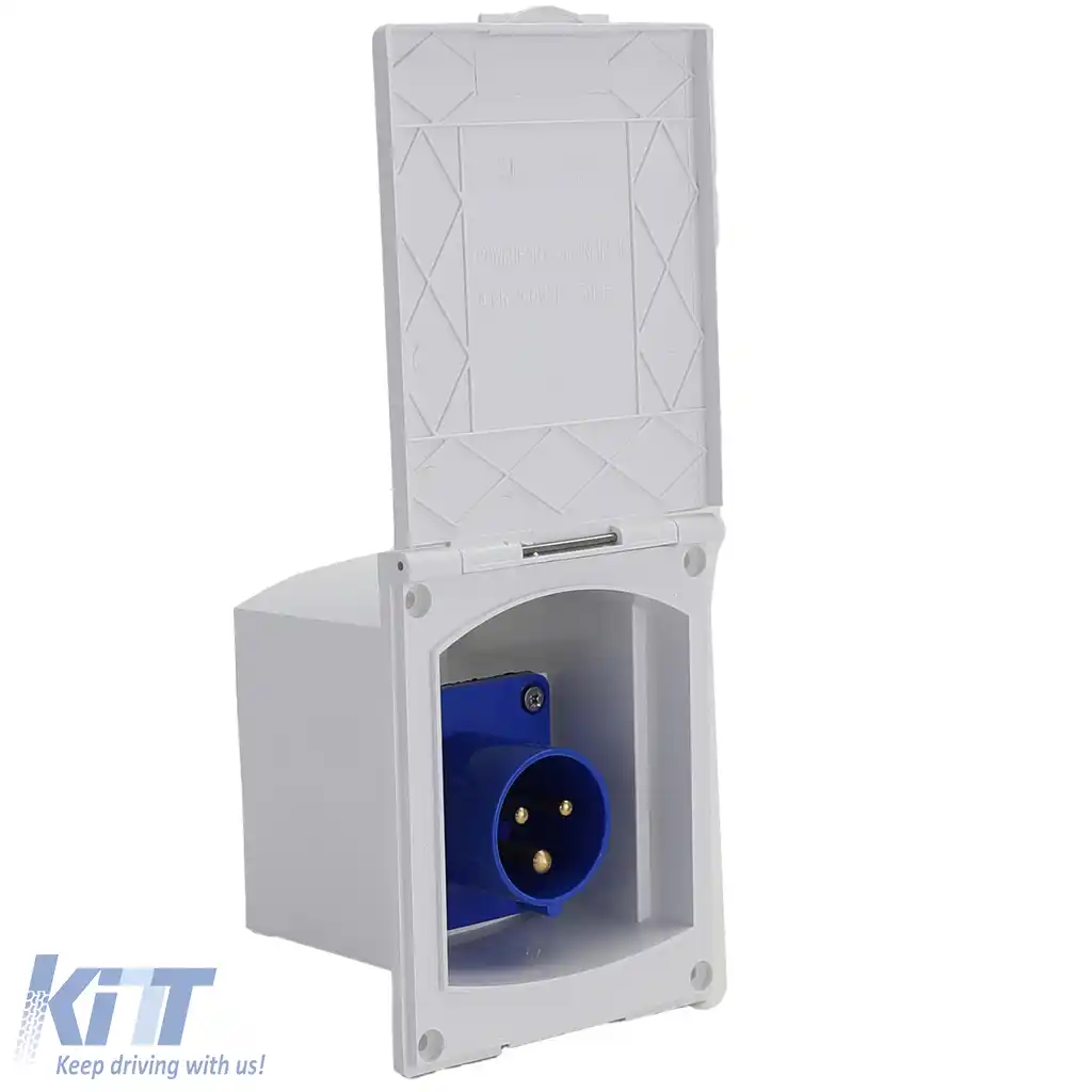 Instalare motorhome caravan CEE 16A 230V priză de intrare caravană IP44-image-6203207