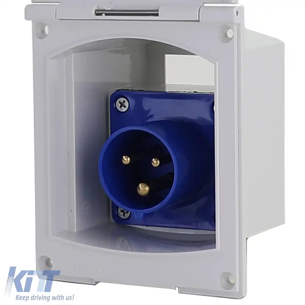 Instalare motorhome caravan CEE 16A 230V priză de intrare caravană IP44-image-6203208
