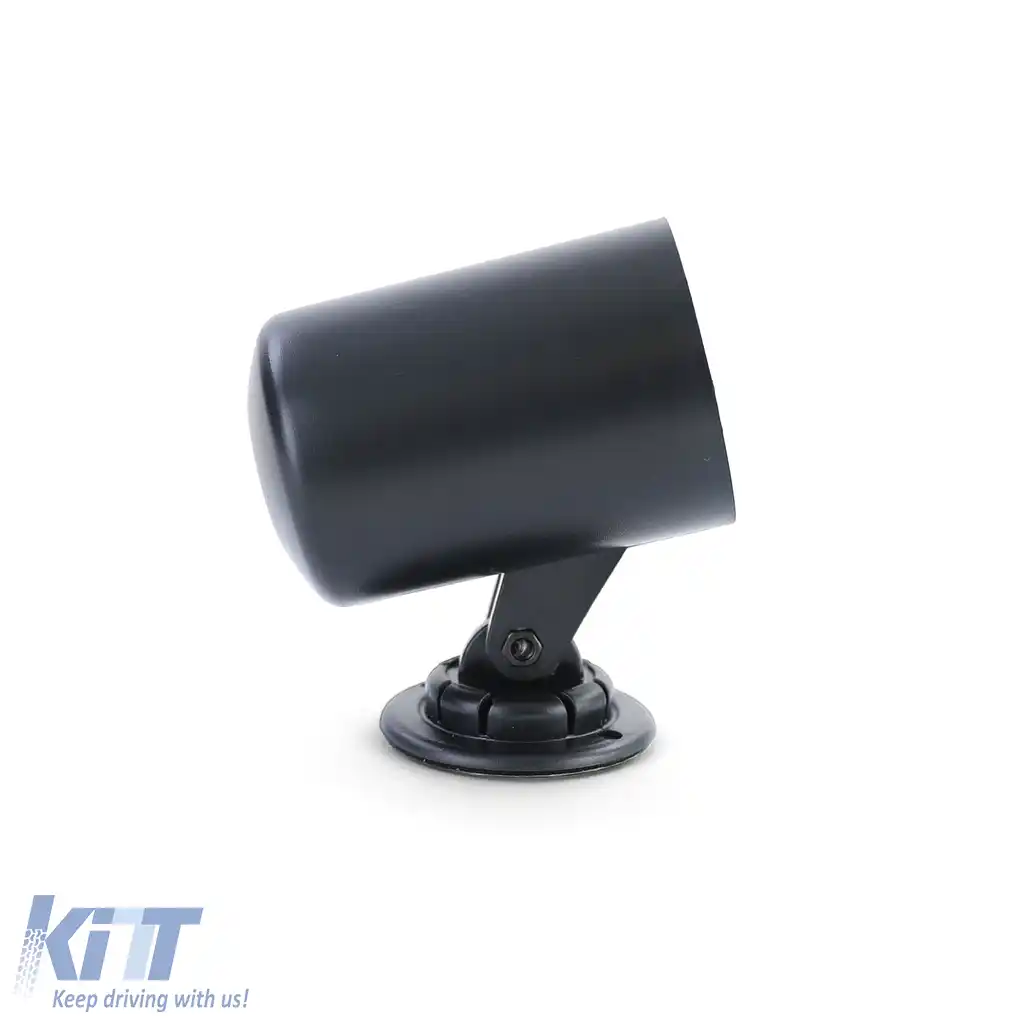 Instrument auxiliar voltmetru universal de 52mm cu suport pentru youngtimer retro-image-6196038