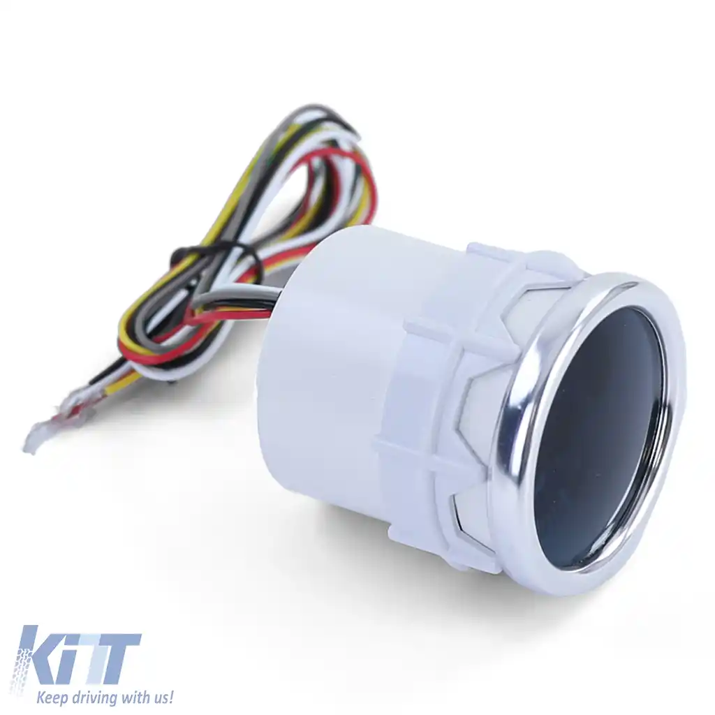 Instrument de instalare auxiliar pentru voltmetru universal 52mm Black Magic iluminat-image-6190933