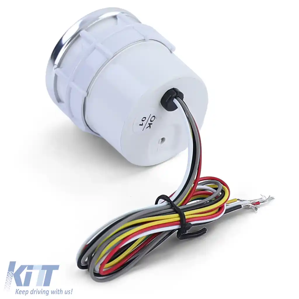 Instrument de instalare auxiliar pentru voltmetru universal 52mm Black Magic iluminat-image-6190936