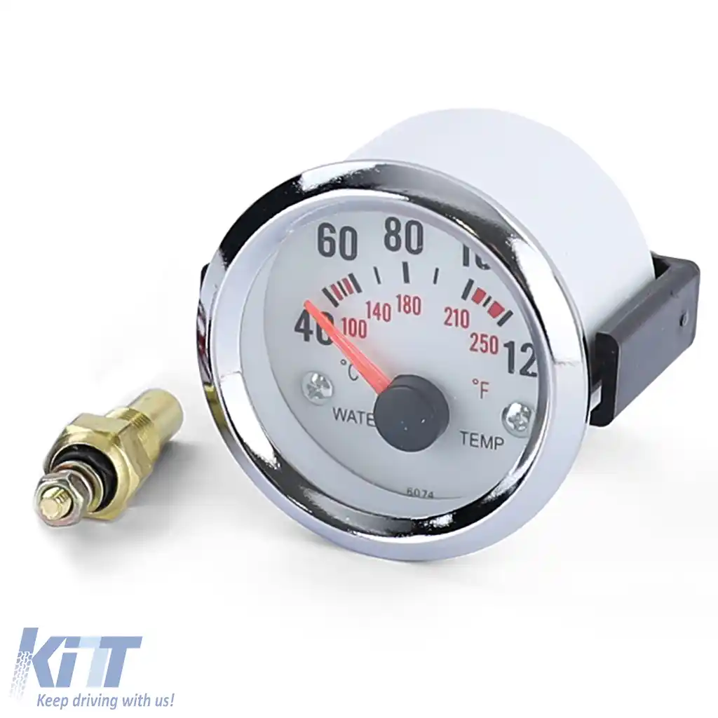 Instrument de instalare suplimentar pentru indicatorul de temperatură a apei 52mm iluminat cu plasmă albastră-image-6190354