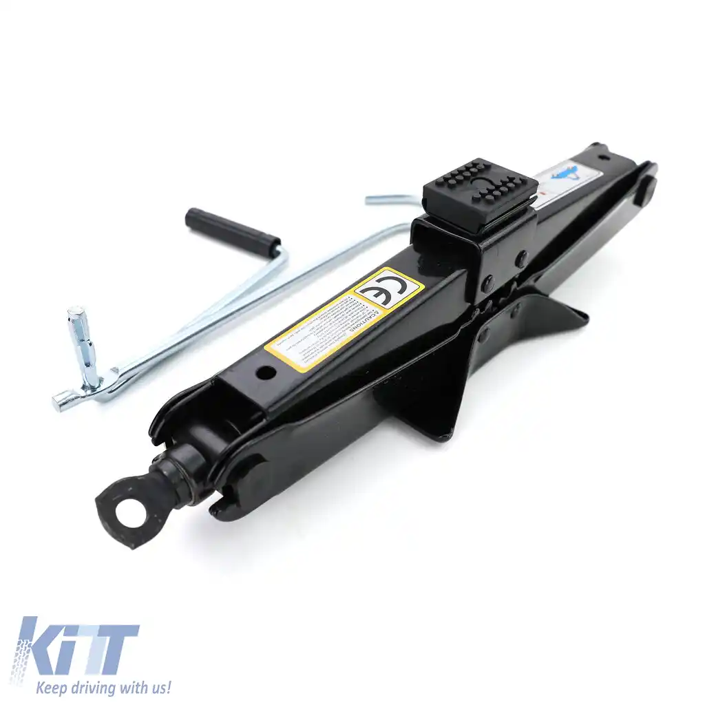 Jack auto cu cric tip foarfeca, asistență rutieră, capacitate de până la 2T, negru, 115MM-400MM-image-6202121