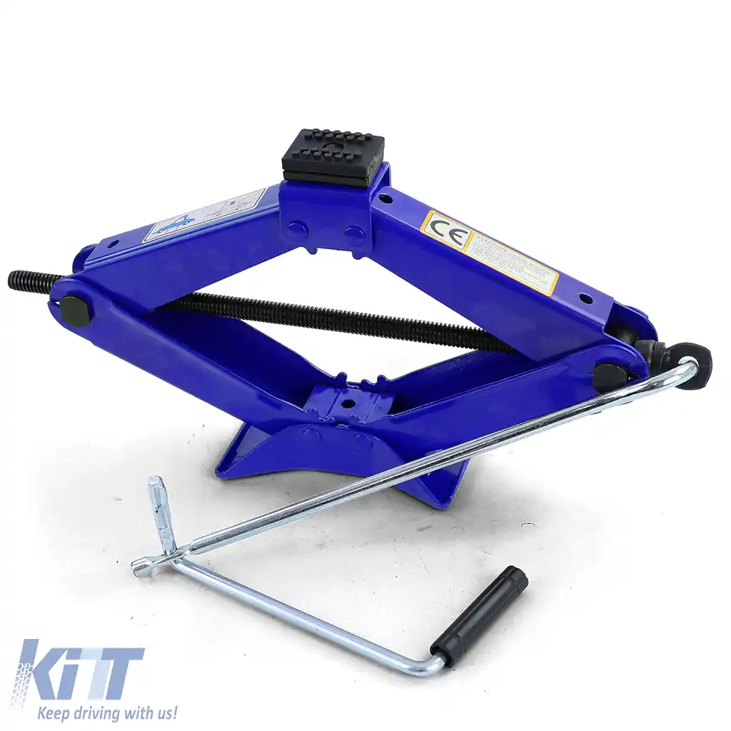 Jack auto tip foarfecă Car Bus Auto, ridică până la 2000kg / 2T, albastru, 11.5cm-40cm-image-6197392